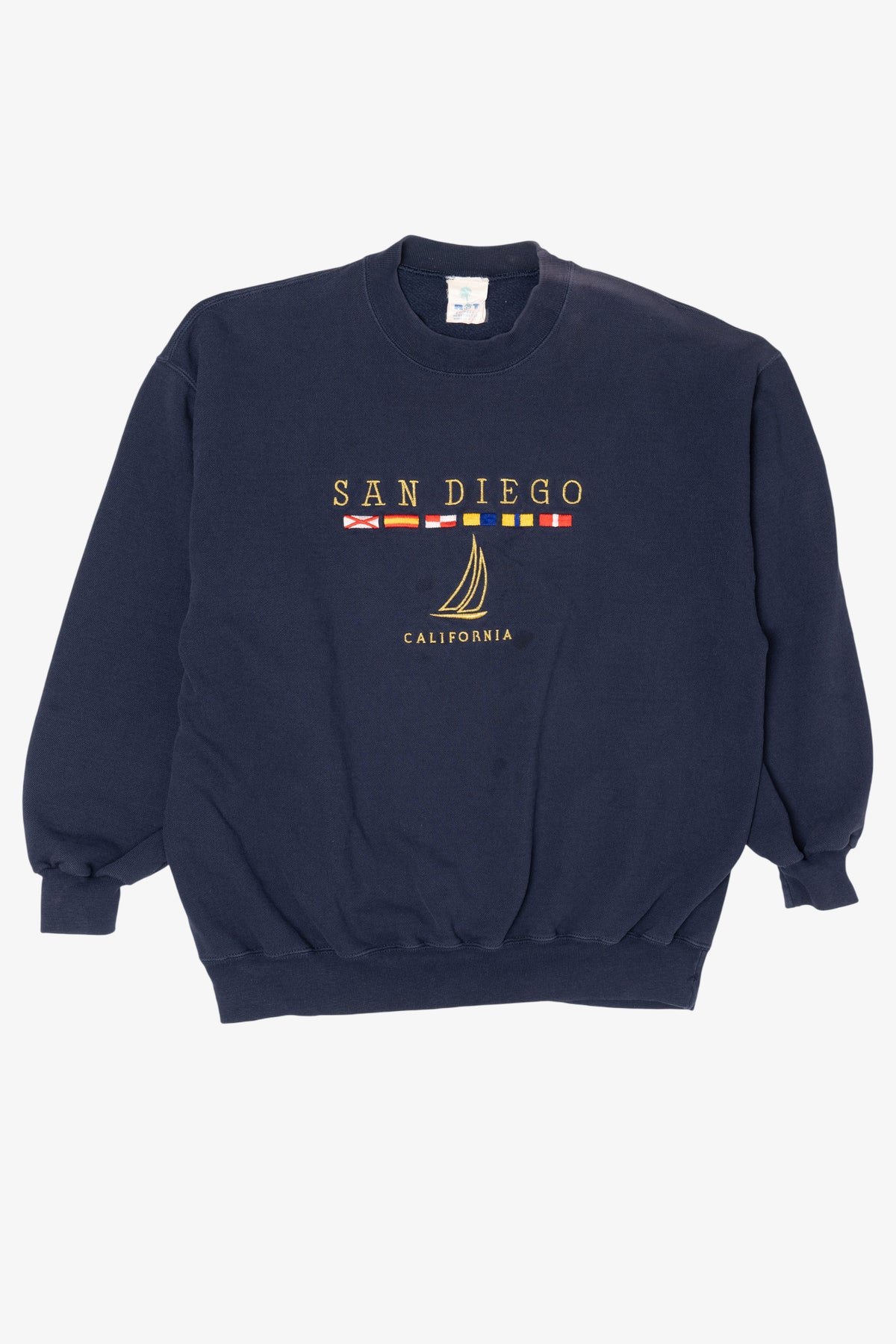 Vintage Navy Blue San Diego California Sweatshirt (1990s)