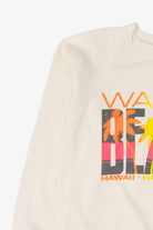 Vintage Waikiki Beach Hawaii Raglan Sweatshirt (1990s)