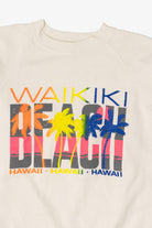 Vintage Waikiki Beach Hawaii Raglan Sweatshirt (1990s)