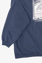 Vintage Navy Blue Moonstone Beach Bar & Grill California Sweatshirt (1990s)