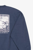 Vintage Navy Blue Moonstone Beach Bar & Grill California Sweatshirt (1990s)