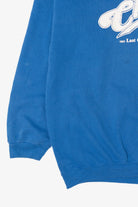 Vintage Blue Cheers Boston "Last Call" Sweatshirt (1990s)