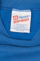 Vintage Blue Cheers Boston "Last Call" Sweatshirt (1990s)