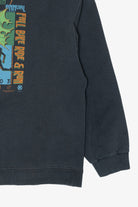 Vintage Navy Blue Big Creek Annual Fall Bike Ride And Run Sweatshirt (2000s)
