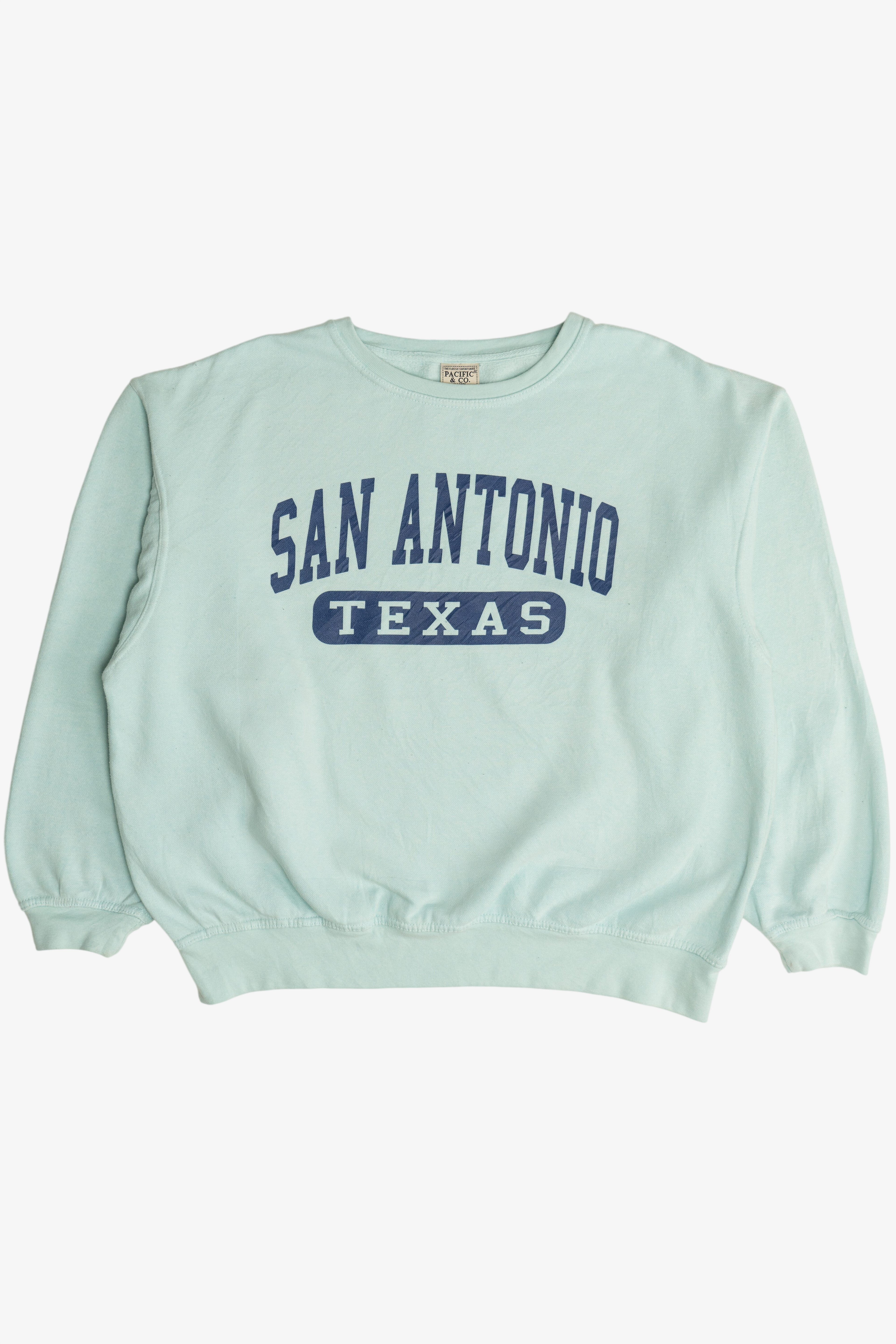 "San Antonio Texas" Boxy Sweatshirt (2010s)