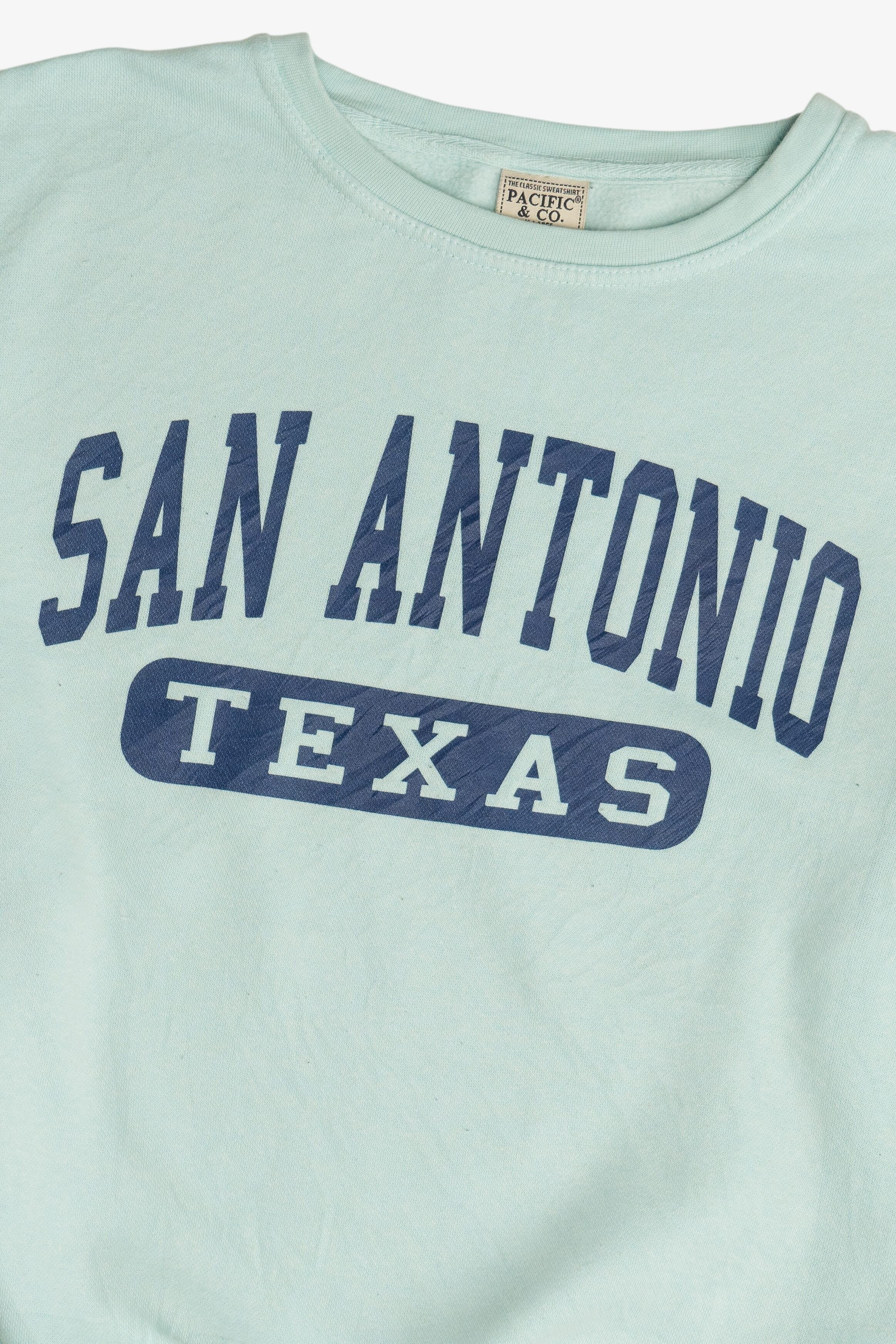 "San Antonio Texas" Boxy Sweatshirt (2010s)