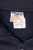 Vintage Navy Blue San Diego Zip Up Sweatshirt (1990s)