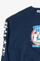 Vintage "Skips Lounge" "Houghton Lake, MI" "USA '98" Penguin Sweatshirt (1990s)