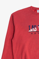 Vintage "Las Vegas Nevada" Red White And Blue Embroidered Sweatshirt (2000s)
