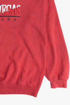 Vintage "Las Vegas Nevada" Red White And Blue Embroidered Sweatshirt (2000s)