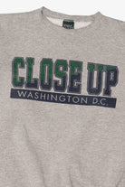 Vintage Gray Close Up Washington Sweatshirt (1990s)
