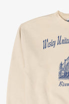 Vintage Ivory Wesley United Methodist Church Bloomsburg, PA Sweatshirt (1990s)