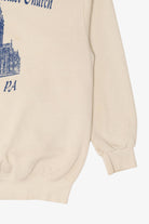 Vintage Ivory Wesley United Methodist Church Bloomsburg, PA Sweatshirt (1990s)