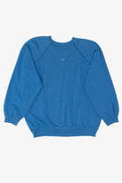 Vintage Blue White Mountains New Hampshire Raglan Sweatshirt (1990s)