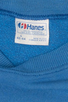 Vintage Blue White Mountains New Hampshire Raglan Sweatshirt (1990s)
