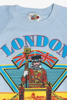 Vintage London "British Isles" Map Raglan Sweatshirt (1990s)
