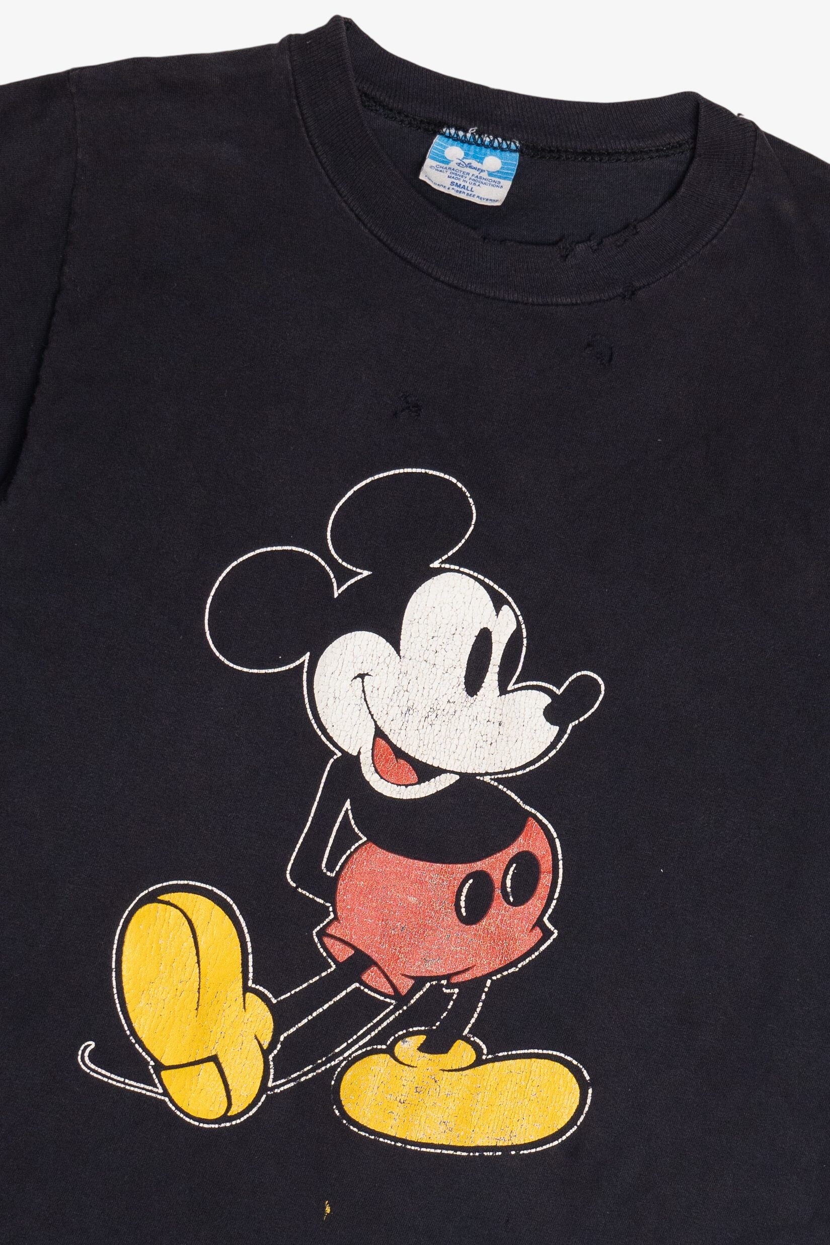 Vintage Distressed Mickey Mouse Disney T-Shirt (1980s) – Ragstock