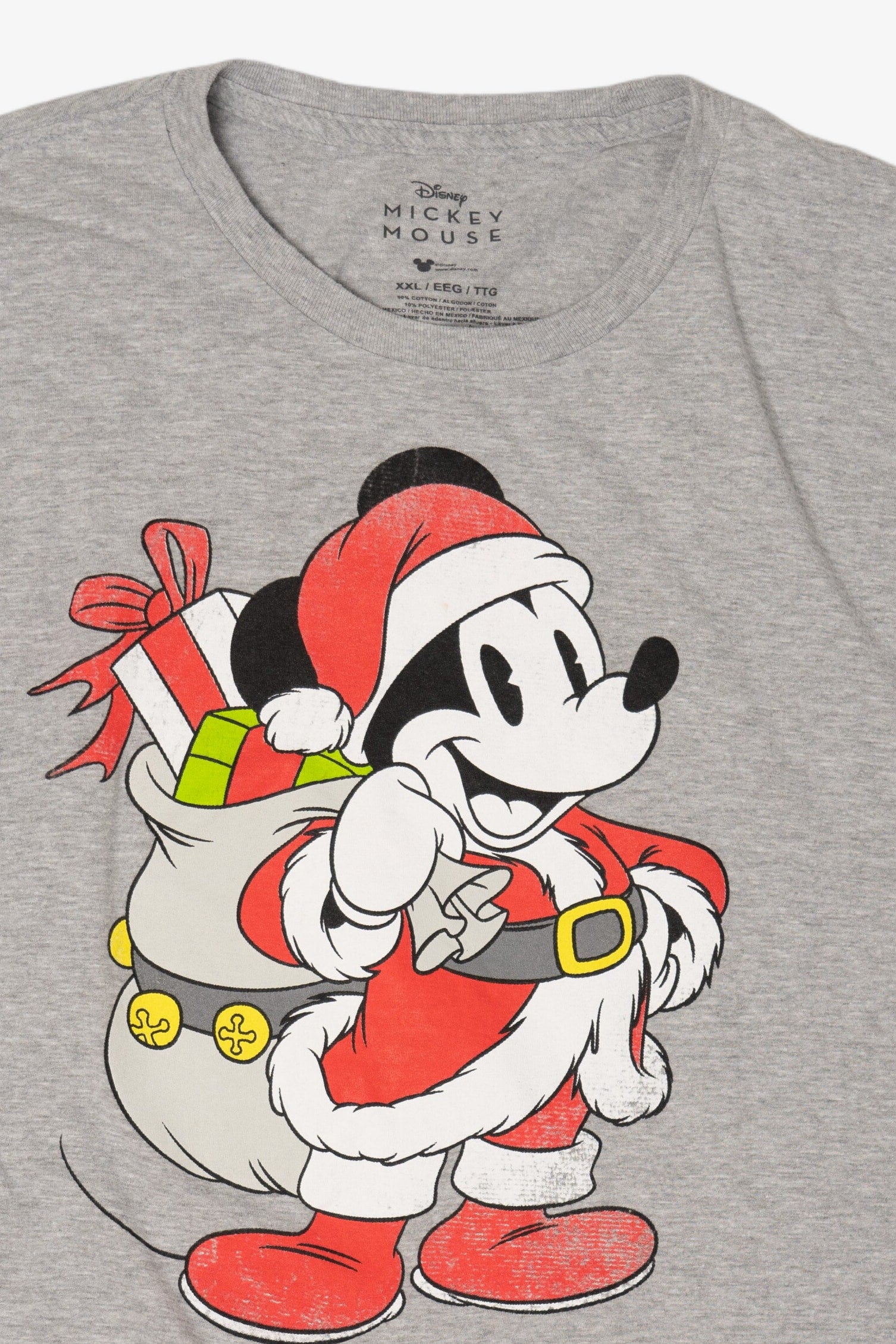 Disney Mickey Mouse Santa Christmas T-Shirt
