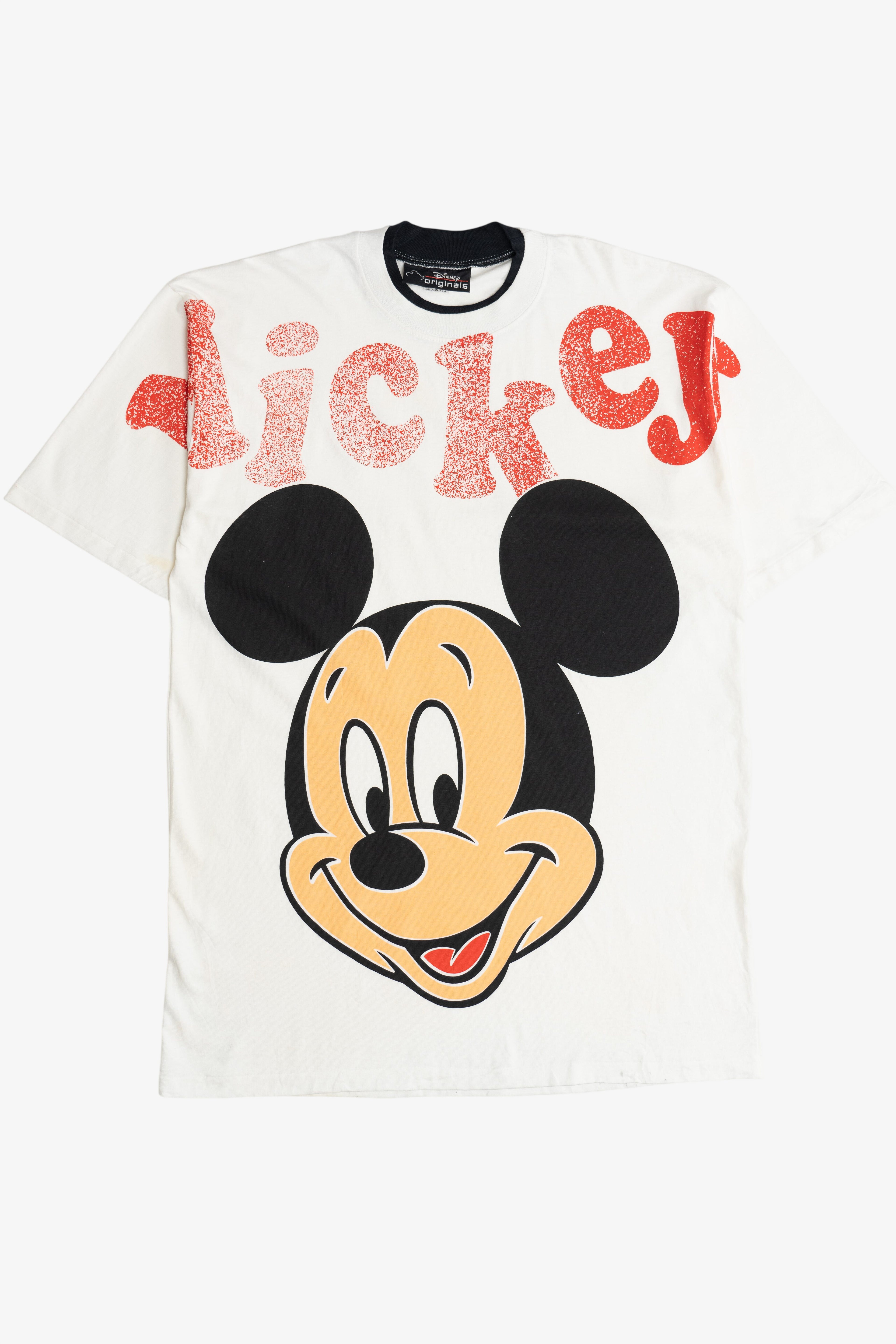 Vintage Disney Originals "Mickey" Mickey Mouse Extra Long Sleep T-Shirt (1990s)