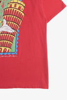 Vintage Mickey Mouse "Italy" "Epcot Center" Disney World Souvenir T-Shirt (1990s)