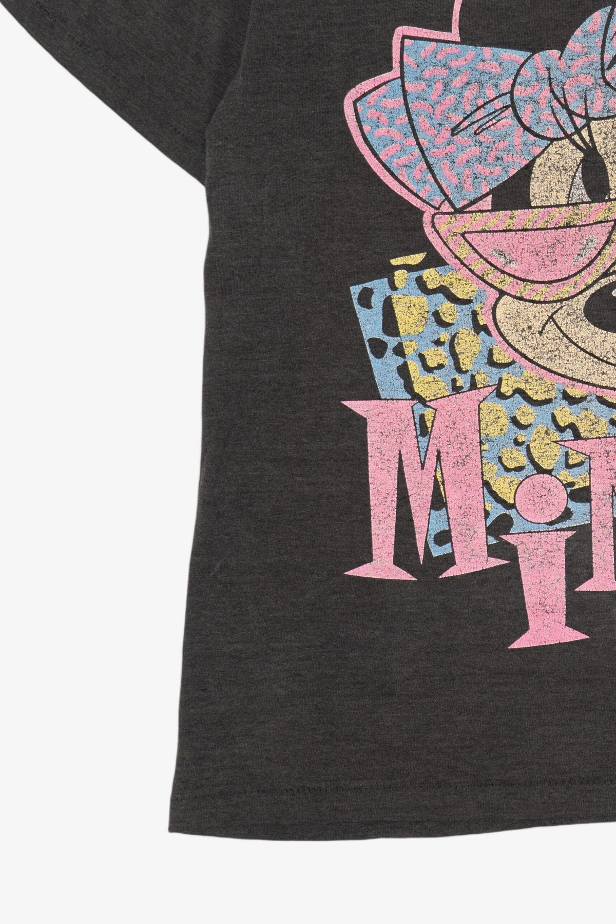 Vintage Charcoal Minnie Mouse Single Stitch T-Shirt (1990s)