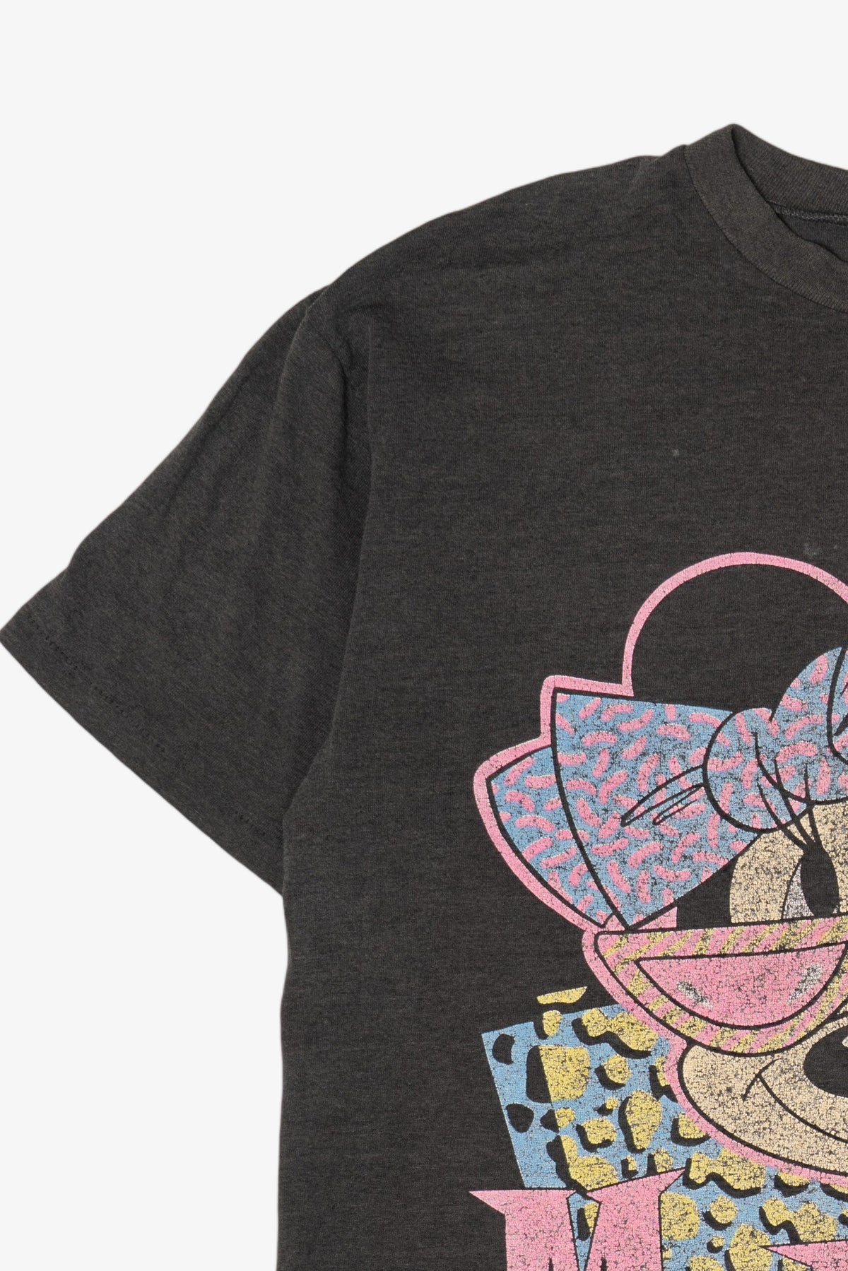 Vintage Charcoal Minnie Mouse Single Stitch T-Shirt (1990s)
