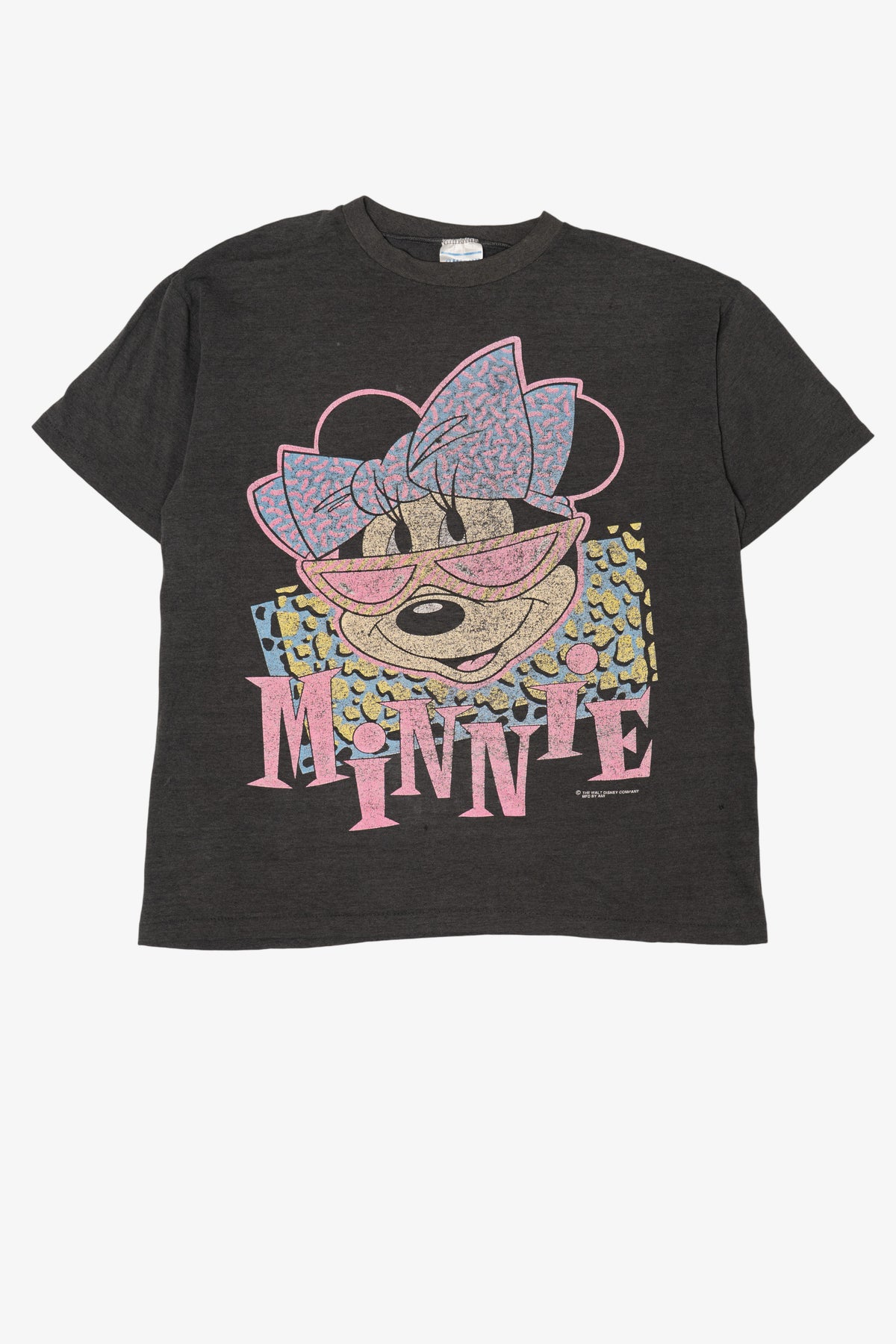 Vintage Charcoal Minnie Mouse Single Stitch T-Shirt (1990s)