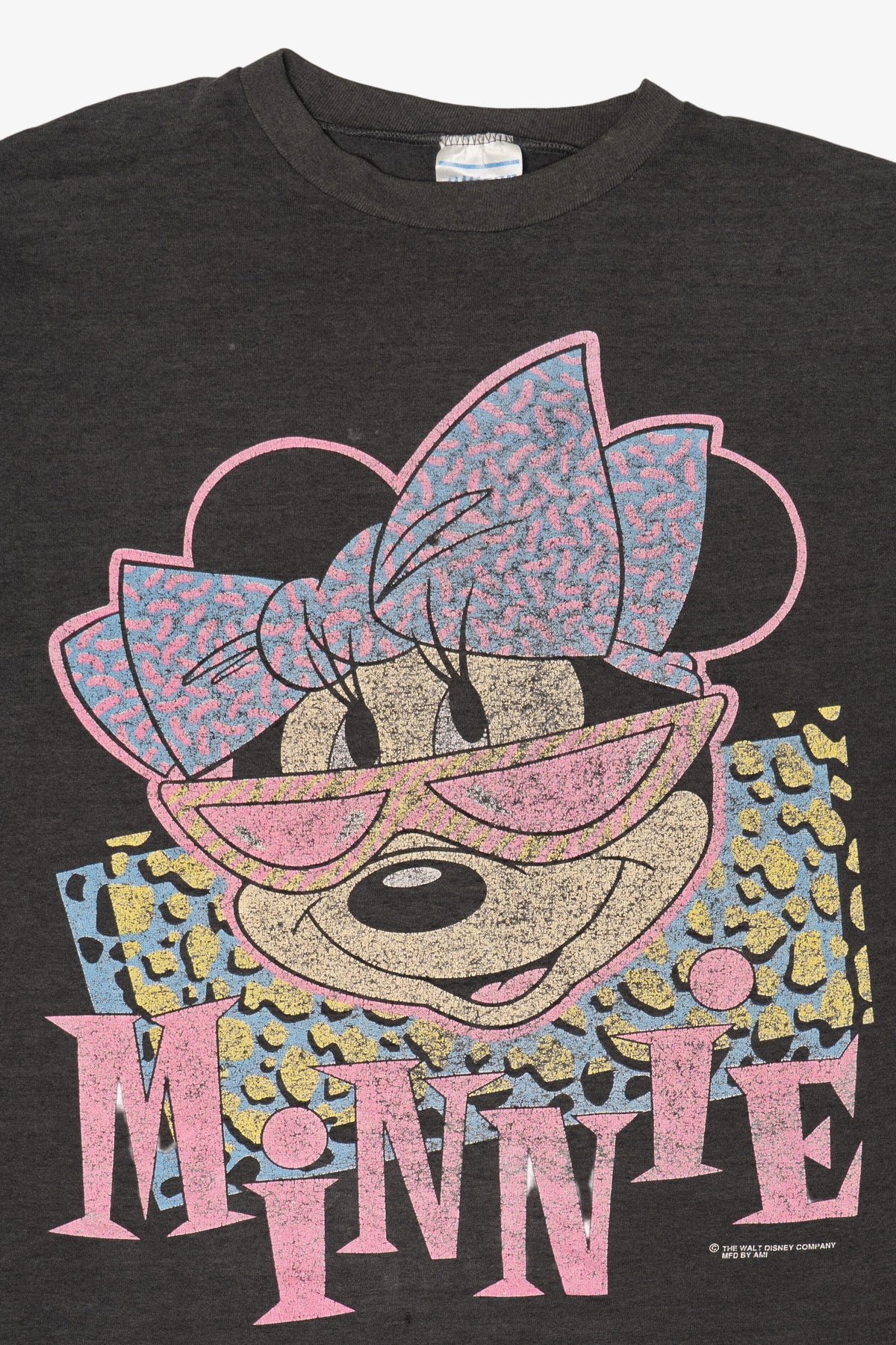 Vintage Charcoal Minnie Mouse Single Stitch T-Shirt (1990s)