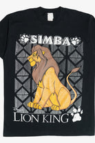 Vintage Disney's The Lion King "Simba" Single Stitch T-Shirt (1990s)