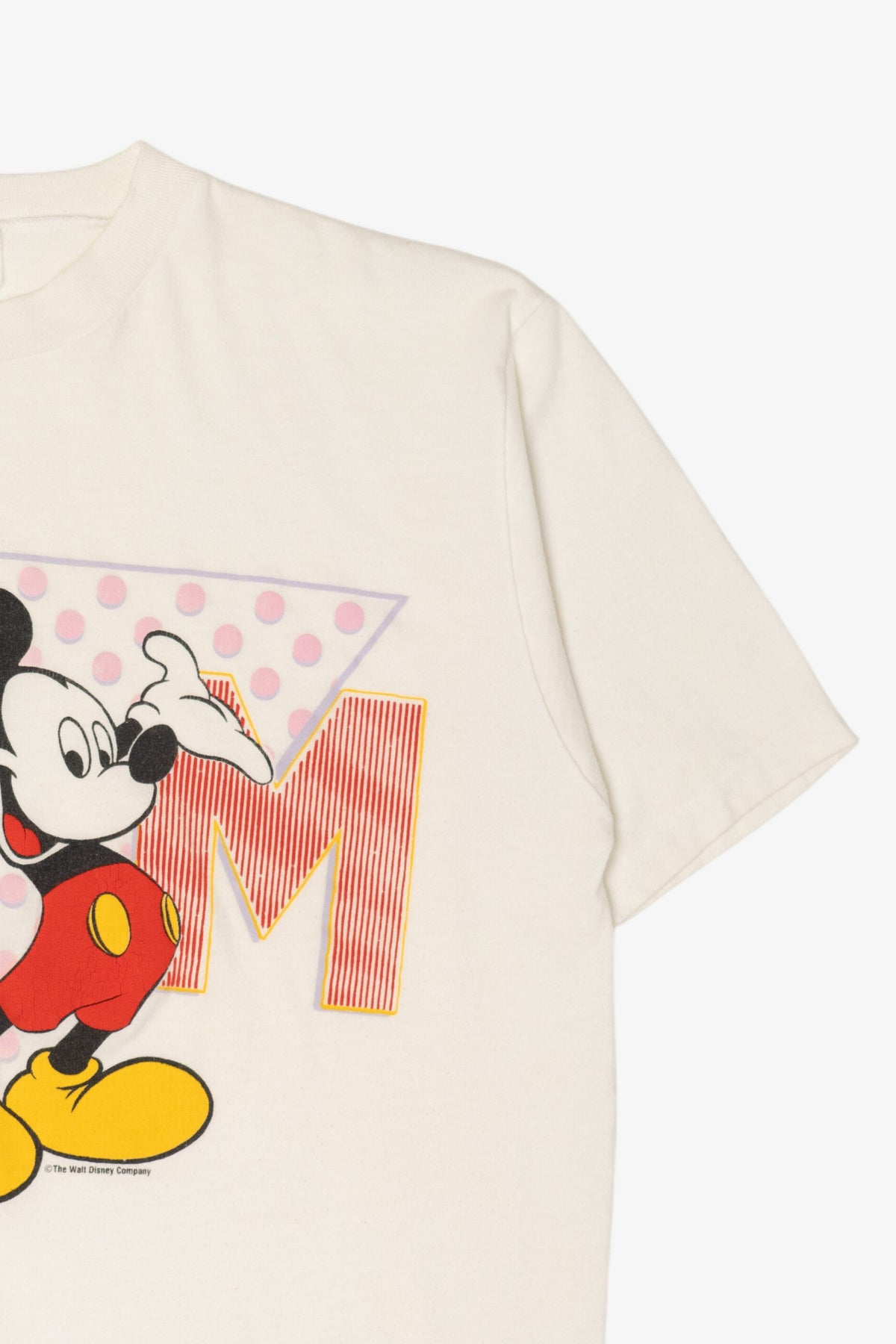 Vintage Mickey Mouse "Mom" Single Stitch T-Shirt (1990s)