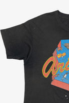 Vintage Thrashed "Arizona" Paint Stained Paper Thin T-Shirt (1990s)