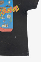 Vintage Thrashed "Arizona" Paint Stained Paper Thin T-Shirt (1990s)