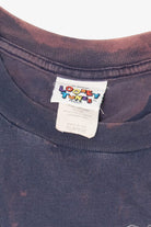 Vintage Thrashed Taz Auburn "Tiger Mania" Looney Tunes T-Shirt (1990s)