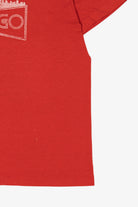 Vintage Distressed "Chicago" Red T-Shirt (1990s)