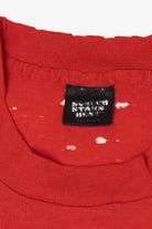 Vintage Distressed "Chicago" Red T-Shirt (1990s)