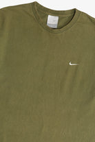 Vintage Nike Embroidered Swoosh Logo Sun Faded T-Shirt (2000s)