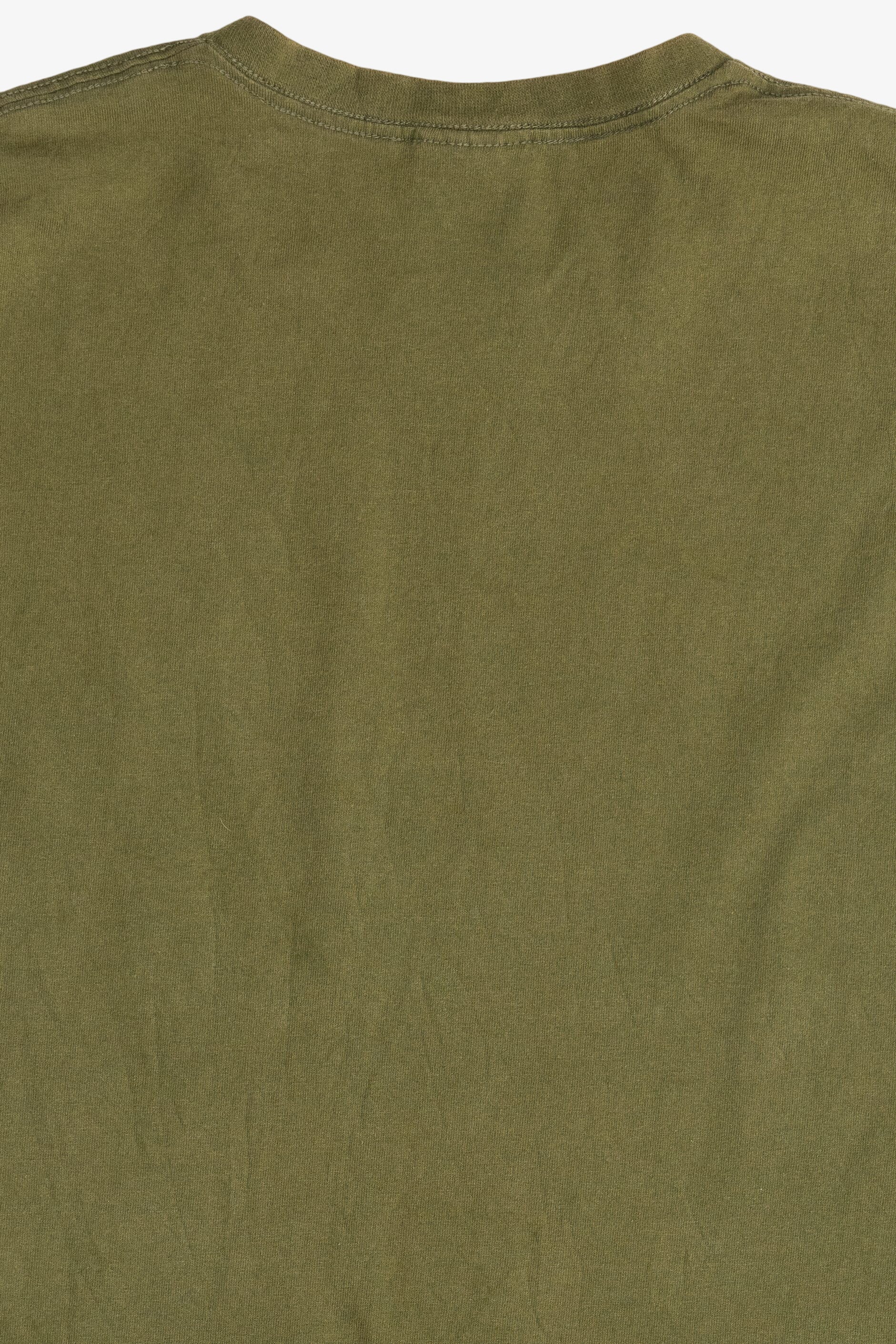 Vintage Nike Embroidered Swoosh Logo Sun Faded T-Shirt (2000s)