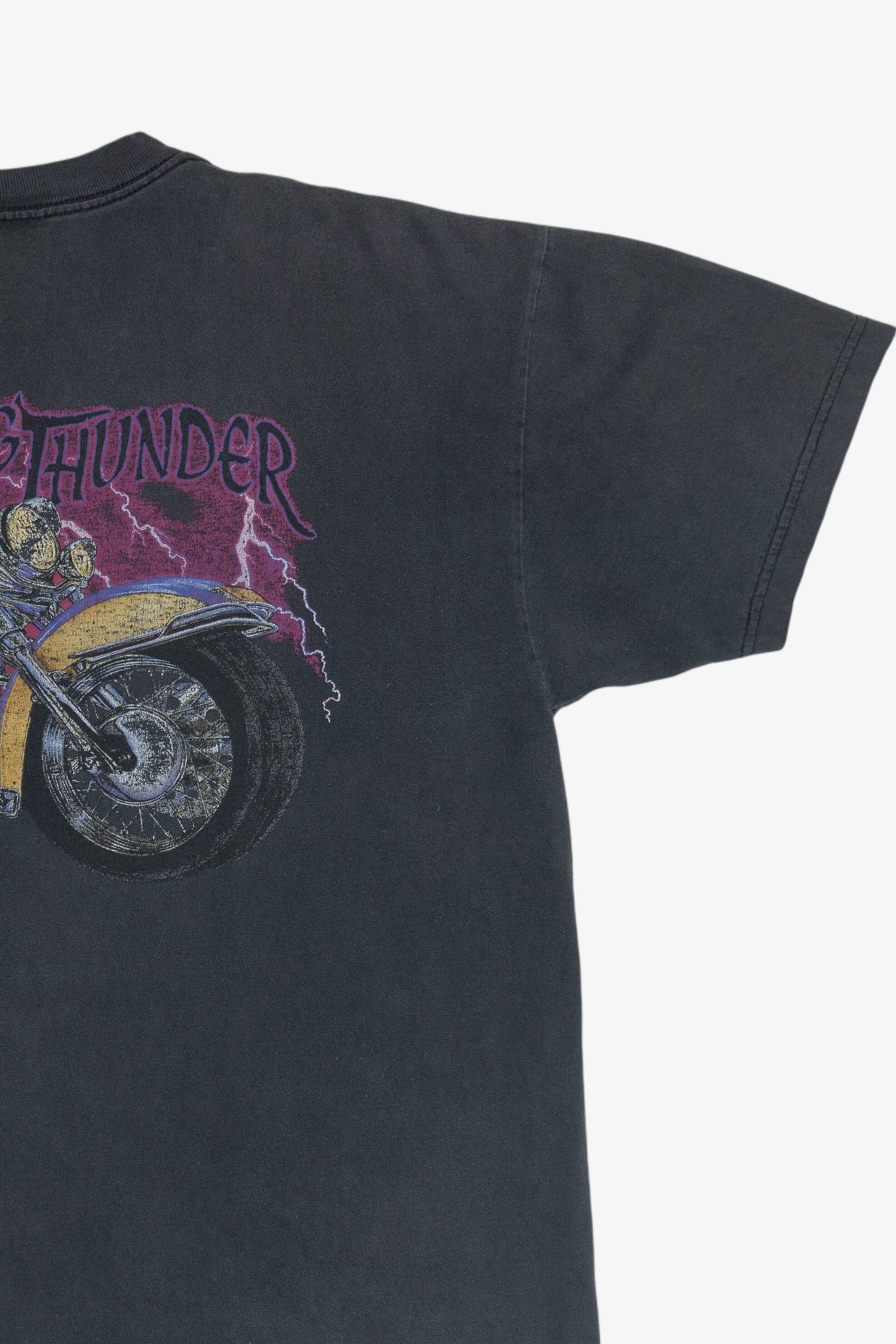 トップス RARE Rolling Thunder T-SHIRT Vintage 