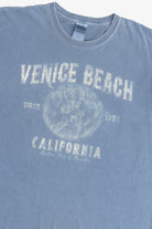 "Venice Beach California" Faded Distressed T-Shirt (2010s)