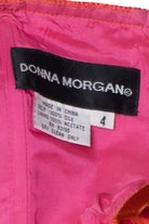Vintage Leopard Print Silk Donna Morgan Dress