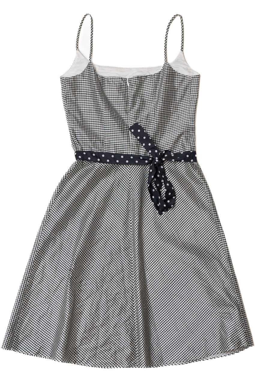 Vintage Y2K Gingham A-line A.B.S. Dress