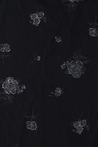Vintage Floral Black Strappy Back Detail Byer Too! Dress