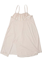 Vintage Lace Lined Thigh Slit Slip Dress