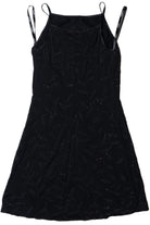 Vintage Beaded Little Black Dress