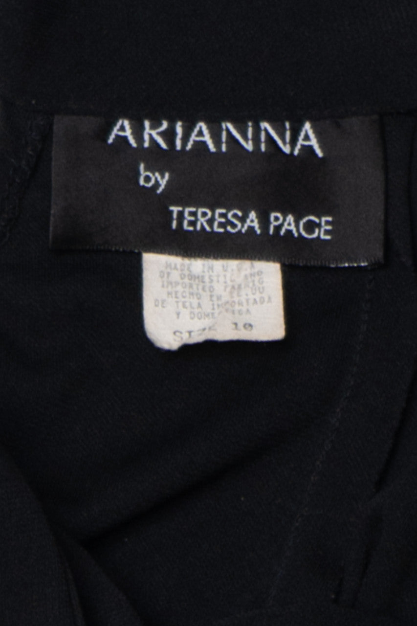 Vintage Open Tie Back Teresa Page Dress