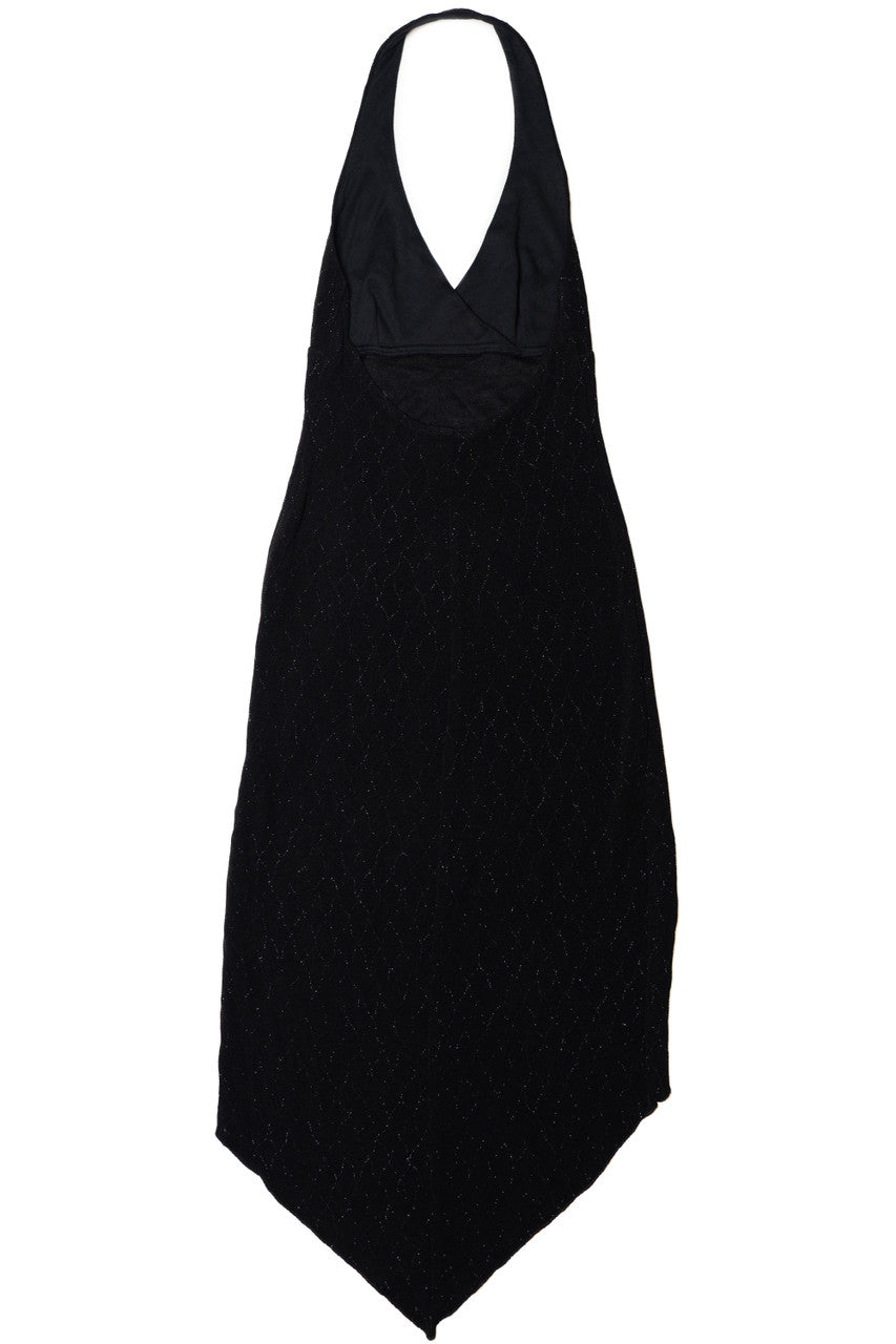 Vintage City Triangles Halter Dress
