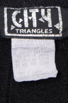 Vintage City Triangles Halter Dress