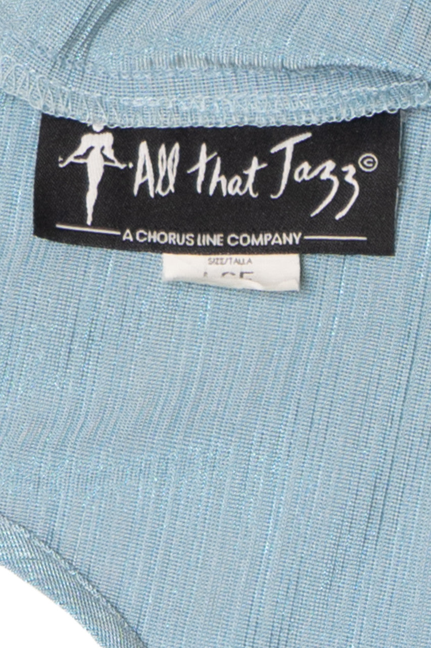 Vintage Light Blue All That Jazz Maxi Dress