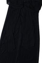 Vintage Chiffon Detail City Triangles Maxi Dress