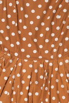 Vintage Polka Dot Circle Skirt Costume Gallery Dress